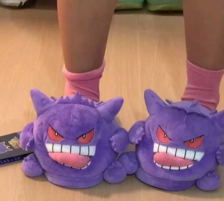 Тапочки Gergar із Pokémon з розрізом для пальців ніг