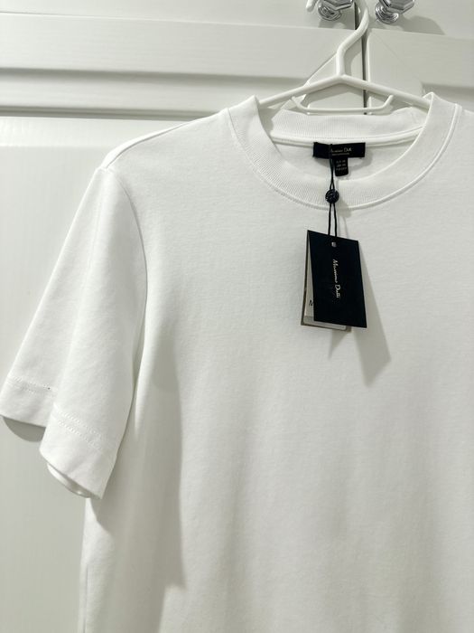 Massimo Dutti футболка XS/S оверсайз, нова, щільна бавовна, бавовняна