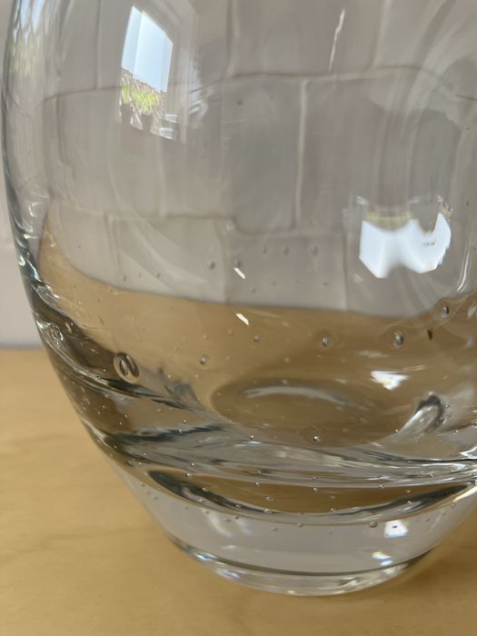 Jarra de Vidro “Depósito da Marinha Grande”, vidro soprado à mão