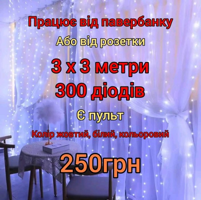 Гірлянди новорічні