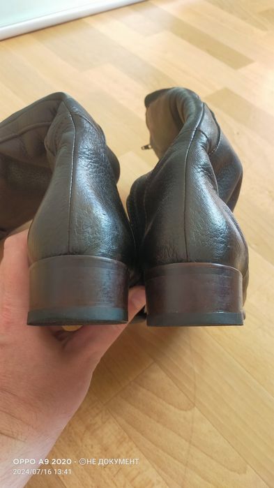 Сапоги зимние женские 37 размер. Италия. Оригинал. Дешево !!