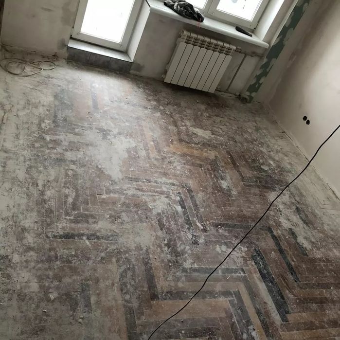 Циклювання паркету, ремонт підлоги в Запоріжжі. Паркетник Циклювальник