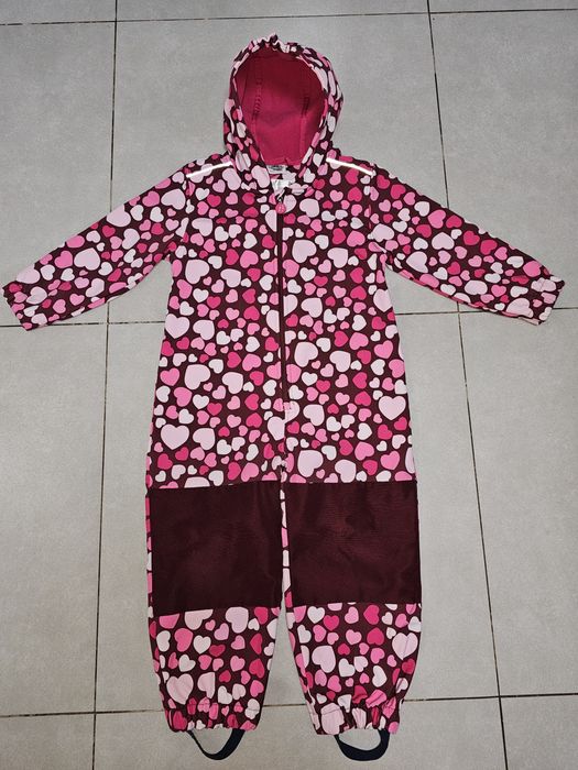 Cool&Young kombinezon przeciwdeszczowy roz.110/116 Softshell,  ocieplany polarem