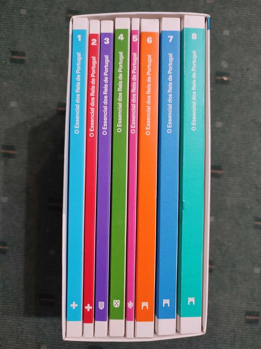 O Essencial dos Reis de Portugal - Edição Expresso - 8 Volumes