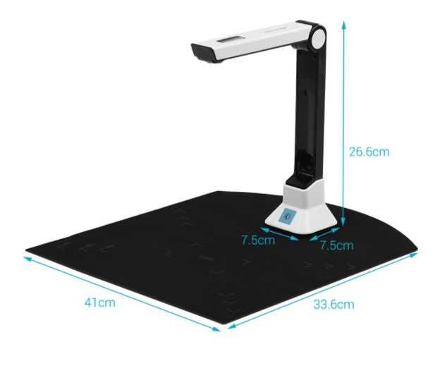 Scanner portátil de documentos A4