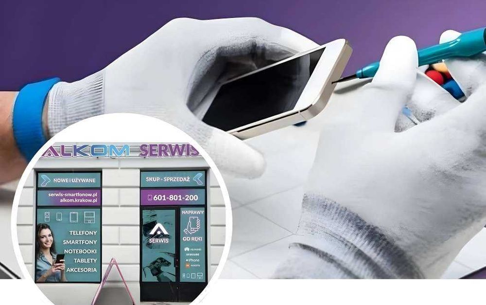 ALKOM Kraków Serwis od Ręki I Serwis Telefonów Kraków, Naprawa GSM