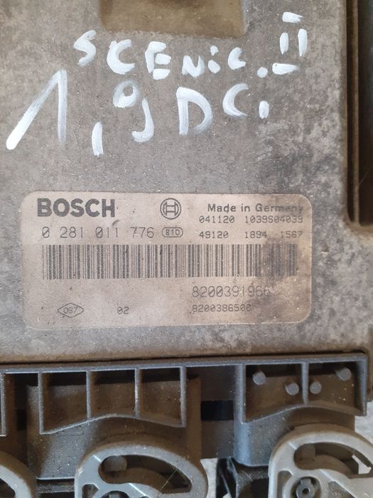 Sterownik komputer silnika scenic 2 1.9dci