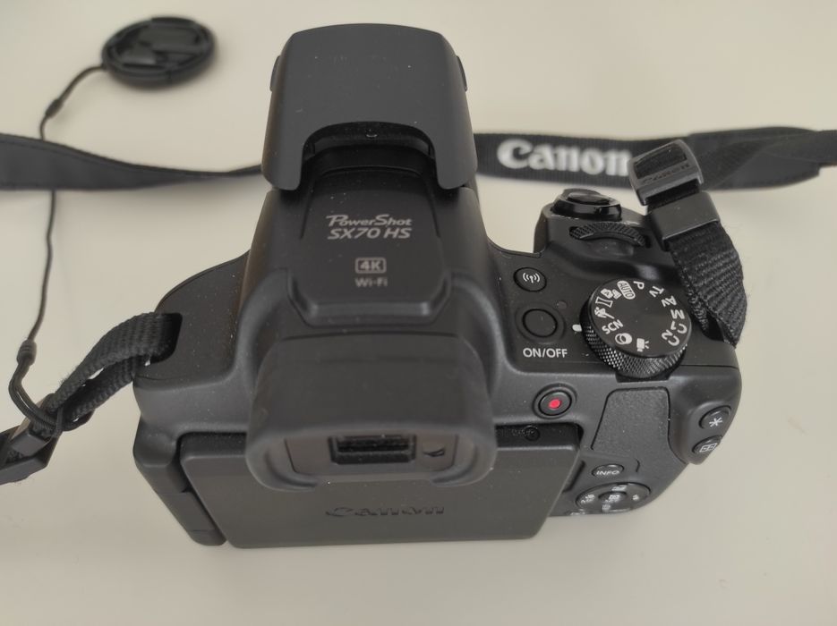 Canon PowerShot 70 HS - na garantia