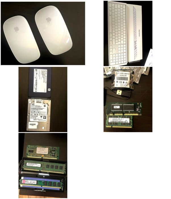 Zestaw Apple Magic Mouse + Keyboard + RAM