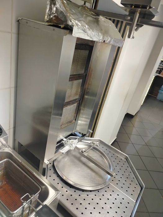 Grill do kebaba 3 kratki grillowe