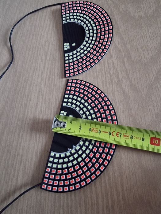 Panel led 2 sztuki oczy diabła