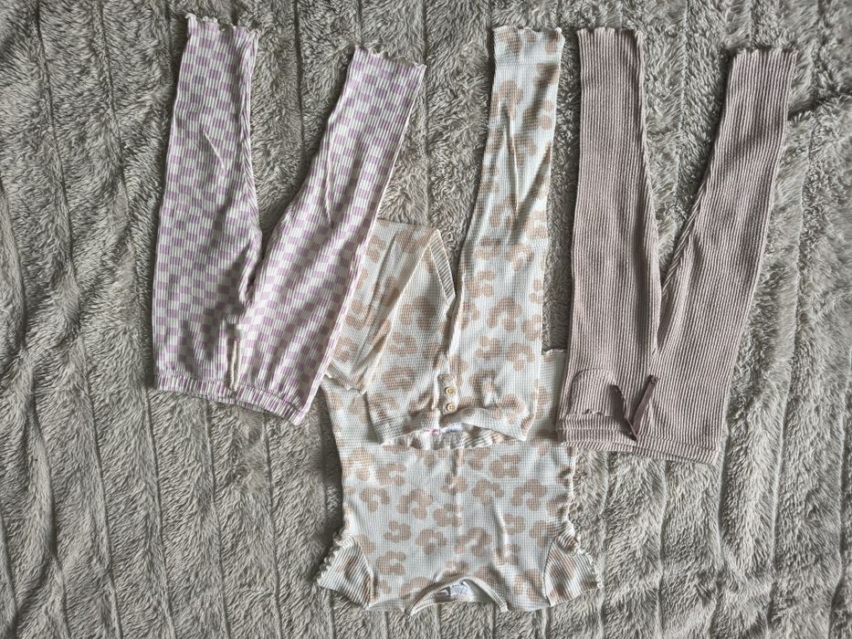 Zara koszulka + getry 3 szt. r.110 dziewczynka