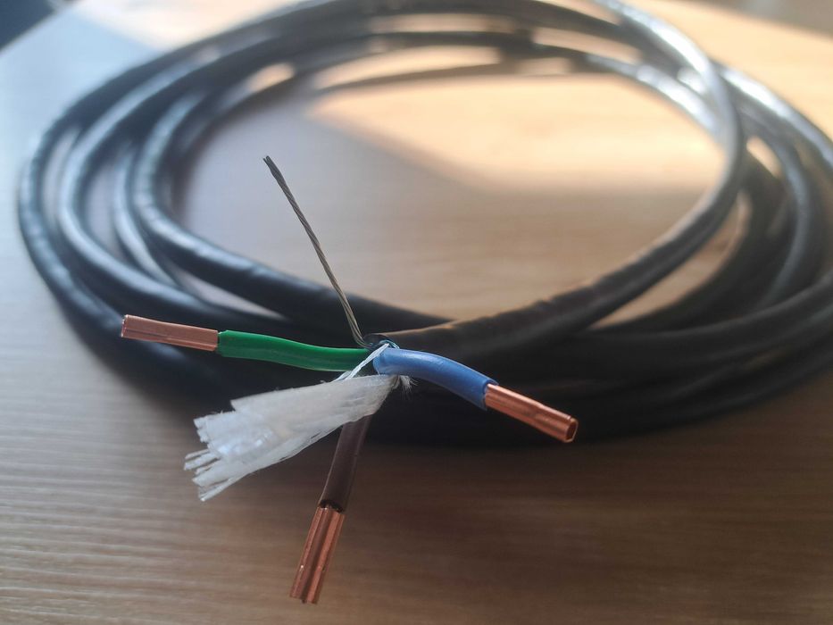 Kabel zasilający Audio Belden USA Hi-End Wtyki Schuko, Proste, Kątowe
