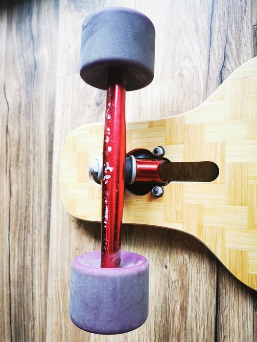 Longboard loaded