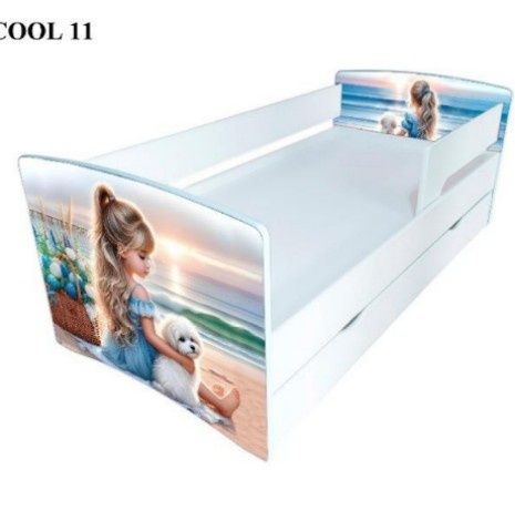 Ліжко дитяче підліткове ліжечко Ельза принцес единорог панда майнкрафт