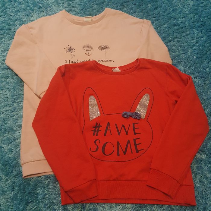 Okazja 2 x bluza r 128 że Smyka