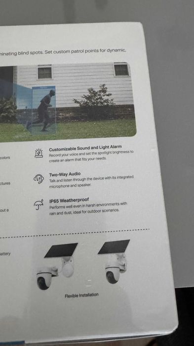 Câmara de Segurança Inteligente TP-Link TC90 KIT | Wi-Fi Exterior + Painel Solar