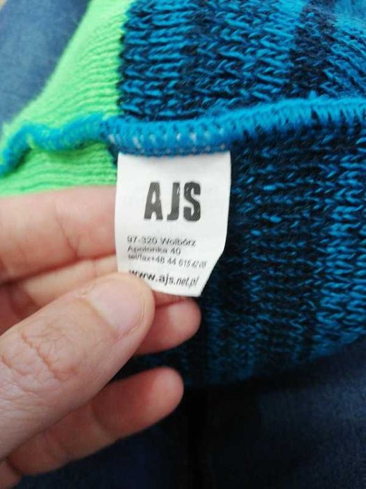 Komplet czapka komin ajs
