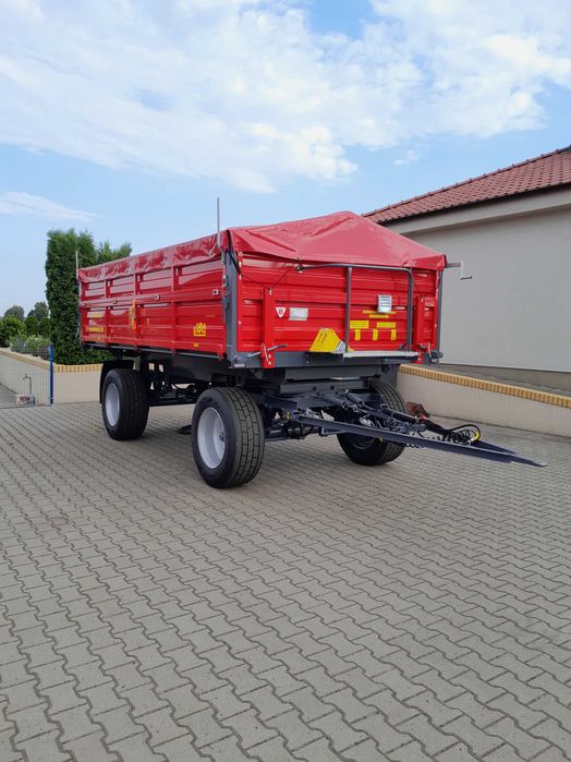 Przyczepa rolnicza IFA HL HW 8011 - 3 strony wywrot - 8 ton - Idealna