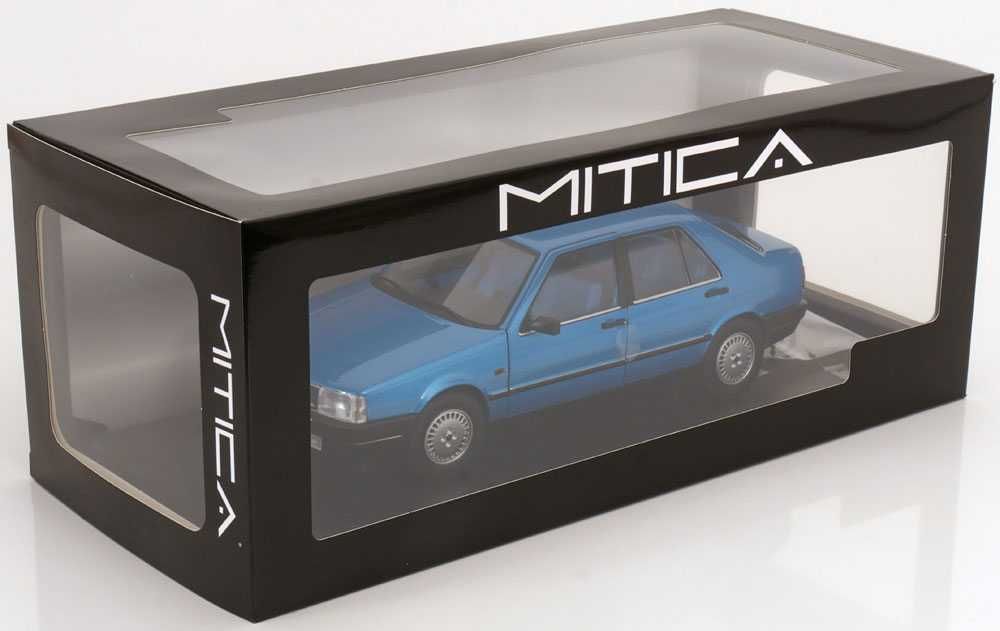 Model 1:18 Mitica Fiat Croma 2.0 Turbo IE 1985 blue metallic