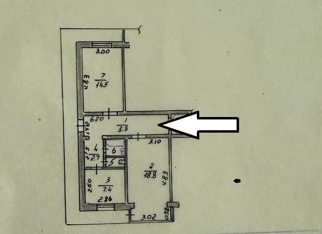 Продаж квартири 2-кімн., вул. Шолуденко, 7, Вишгород!
