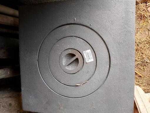 Чигунна плита на один виріз