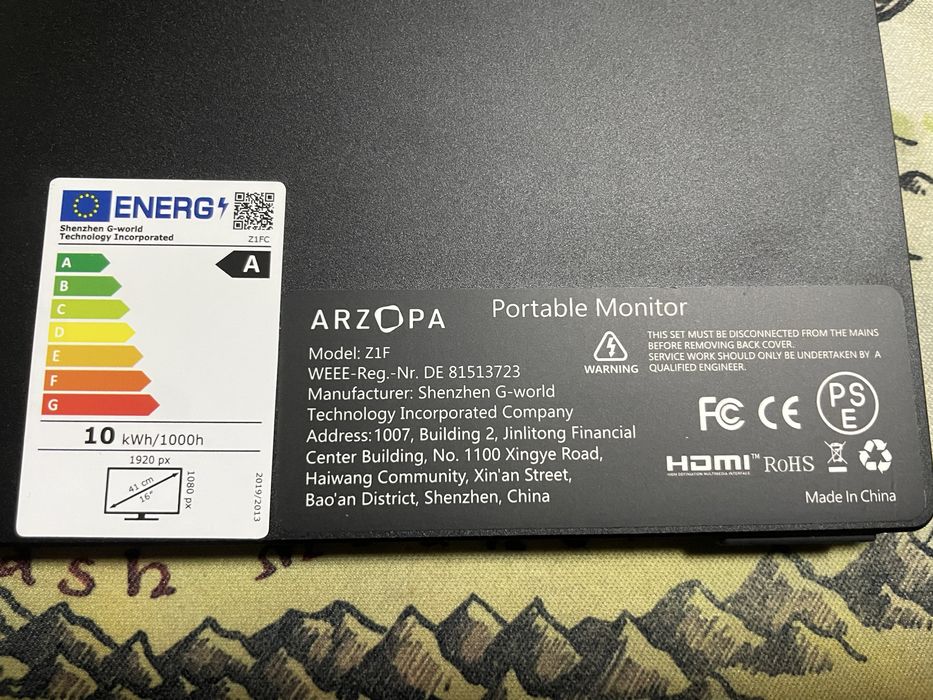 Arzopa Z1F 16,1”