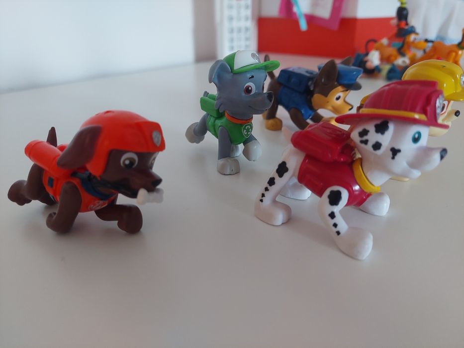 Figuras originais Disney, Guarda do Leão e Patrulha Pata
