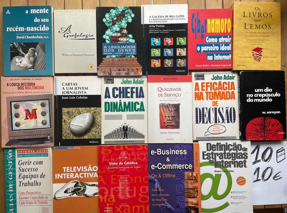 Livros em lote de vários autores. Barato