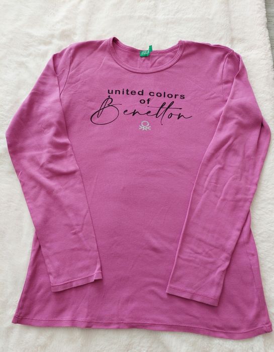 Camisola rosa da Benetton