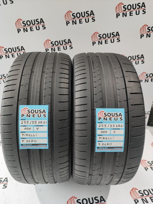 200 Euros 2 pneus como novos 255-35ZR21 Pirelli - Oferta dos Portes