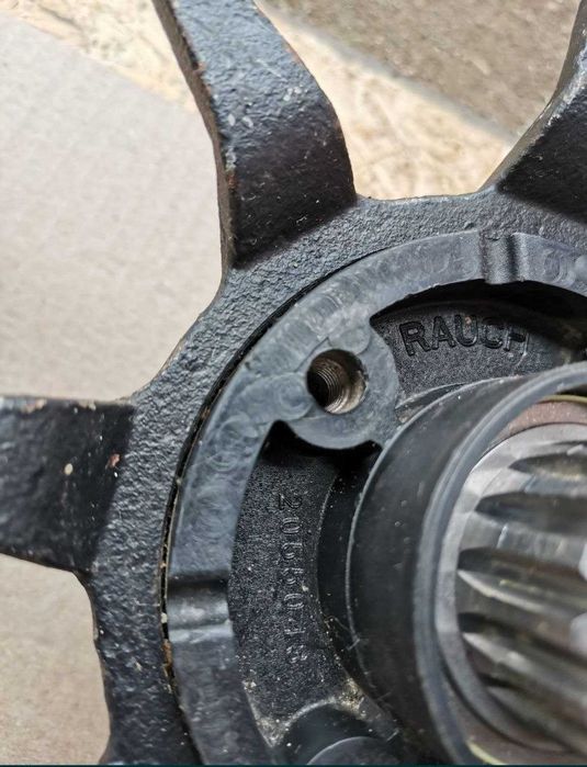 Ворошилка ліва до розкидача Rauh/Kuhn