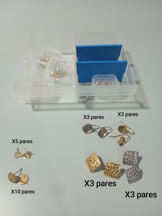 Material para Brincos de Argila Polimérica – Kit de Artesanato DIY