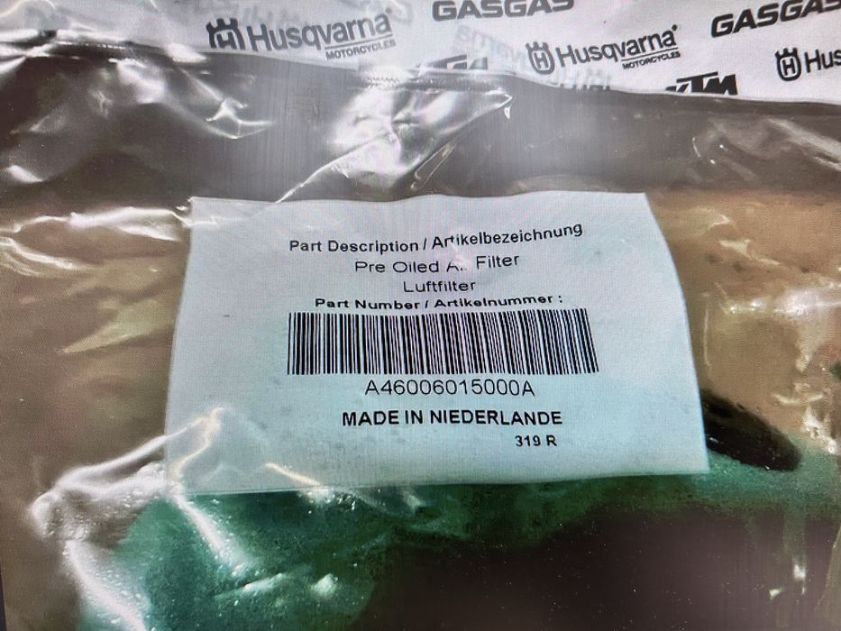 Filtr powietrza (wstępnie nasączony) ktm