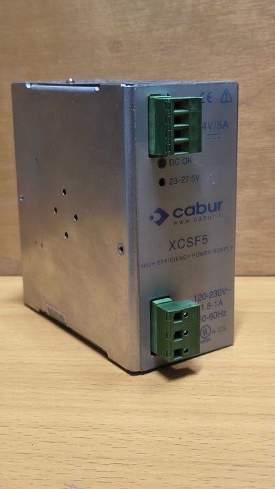 Zasilacz impulsowy CABUR XCSF5 24V/5A
