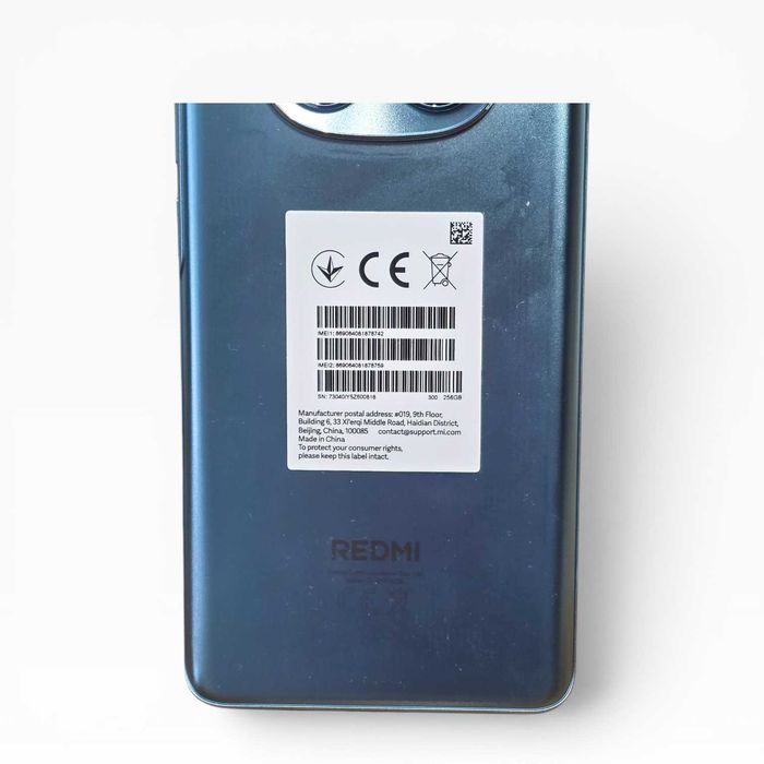 Smartphone Xiaomi Redmi Note 15 4G 8GB/256GB Glacier Blue | Como Novo