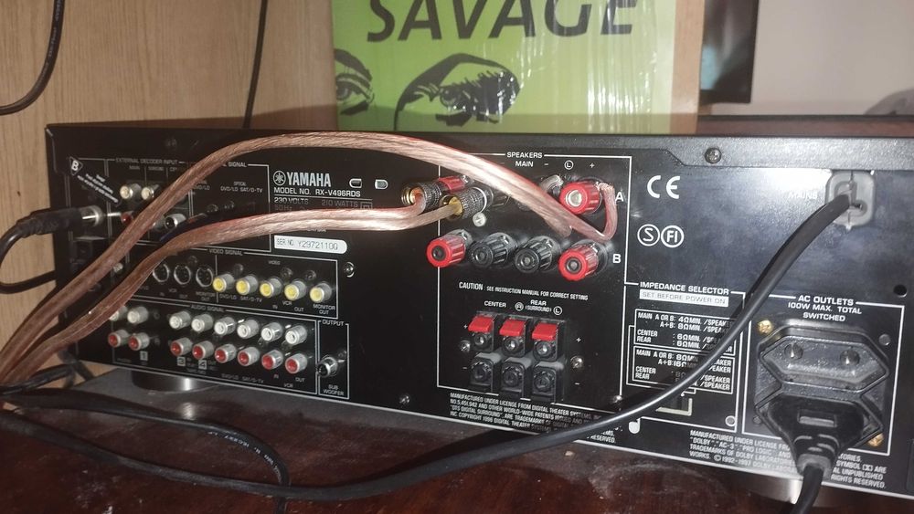 ampiltuner Yamaha RX-V496 RDS