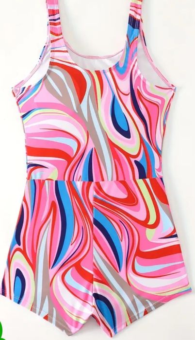 Strój kąpielowy jednoczęściowy spodenki L