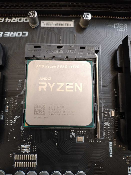 Conjunto motherboard x470, 32gb ram e cpu ryzen 5