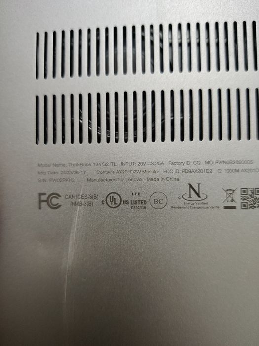 Lenovo king book 13 S G2 ITL