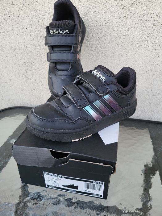 Adidas Hoops dziewczynka chłopiec unisex rozm  32 holo