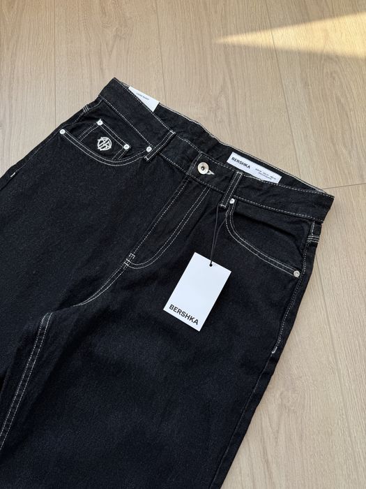 Широкі Джинси BERSHKA Loose Baggy Jeans Оригінал Нові Широкие Джинсы