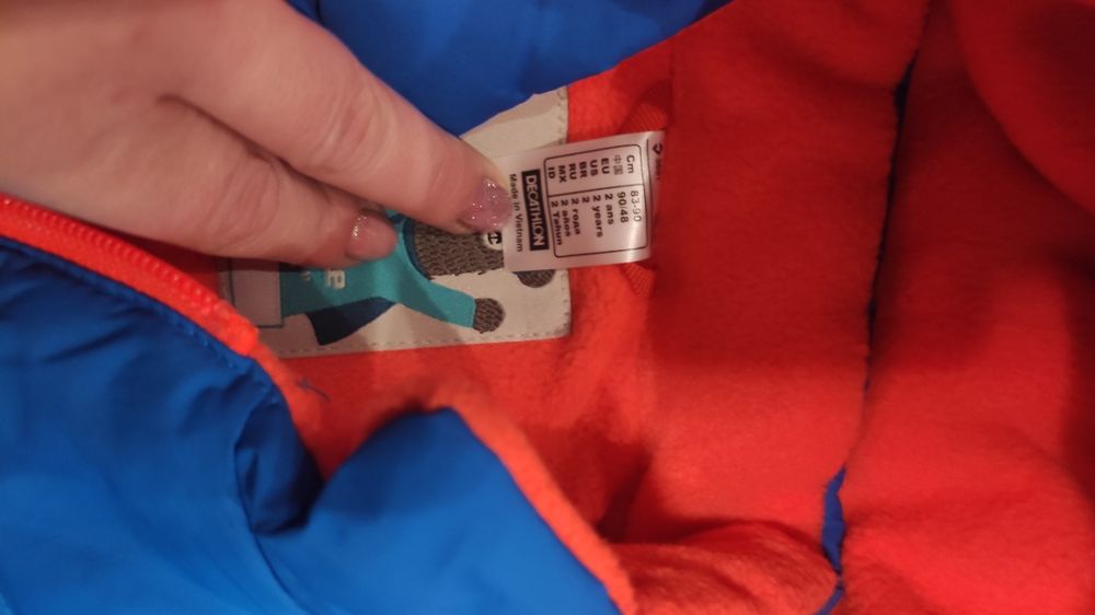 Kombinezon wedze nowy roz 83-90 2 - 3 lata