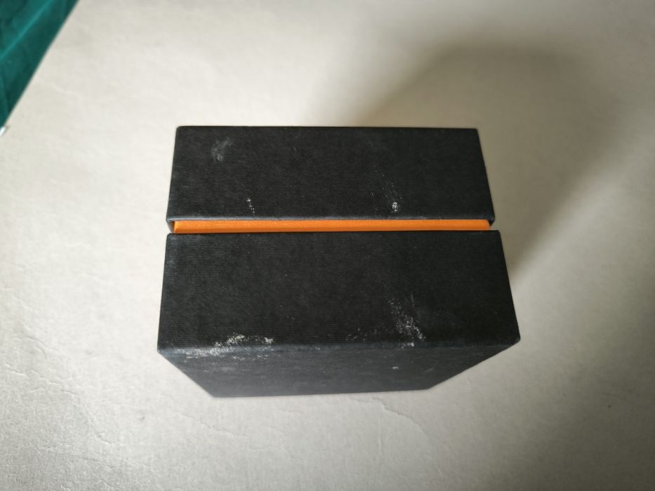 Gentleman Selection zegarek męski beżowy prezent dwa paski datownik