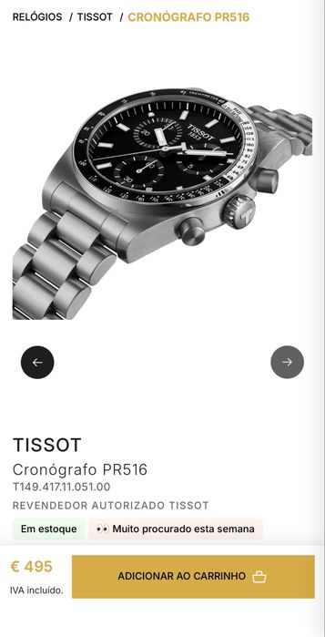 Relogio Tissot Pr516
