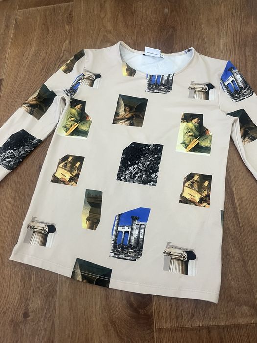 кофта лонг зара zara бежева розмір М