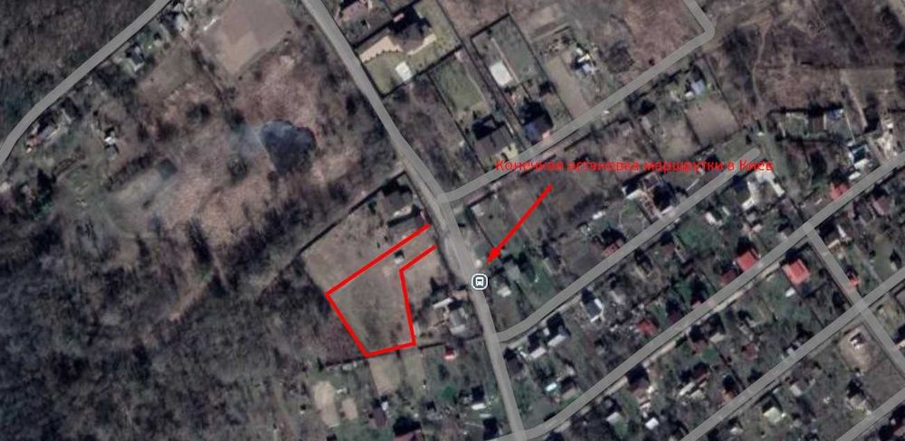 Участок 25 соток під забудову в Старих Безрадичах. 16 кВт, газ, 200м до озера та лісу!