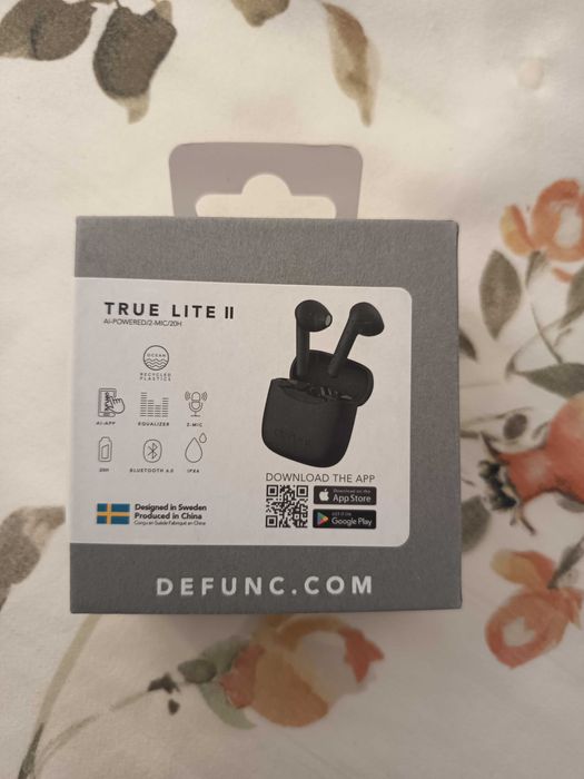 Fones Defunc True Lite II NOVOS NA CAIXA