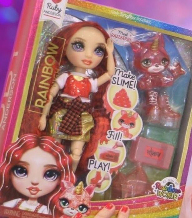 Lalka Rainbow High Ruby Anderson slim nowa