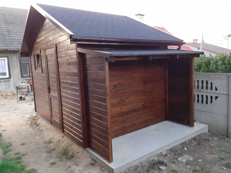 Altany Ogrodowe -Zadaszenia tarasów -Garaże- Domki drewniane